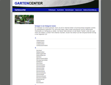 Tablet Screenshot of gartencentre.de